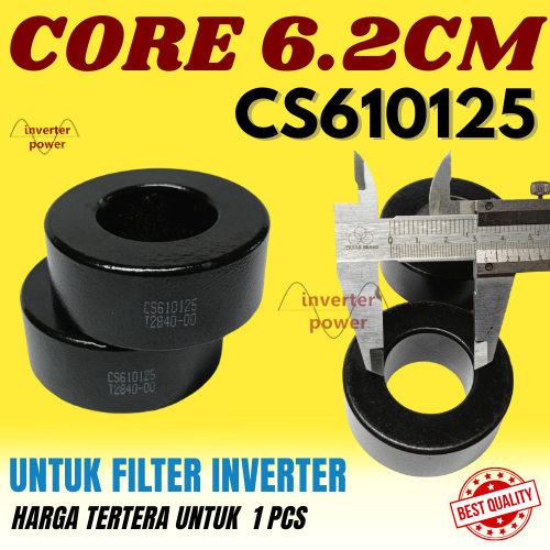 Core ferrite iron core toroid inverter LF induktor core 62mm 6.2cm