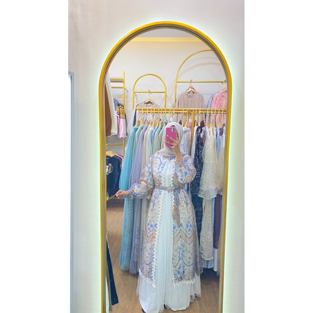 Gamis Mewah Rompi Pisah