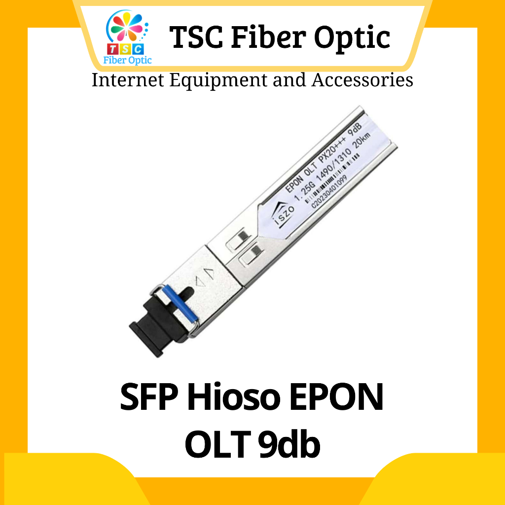 SFP HIOSO EPON OLT 9db