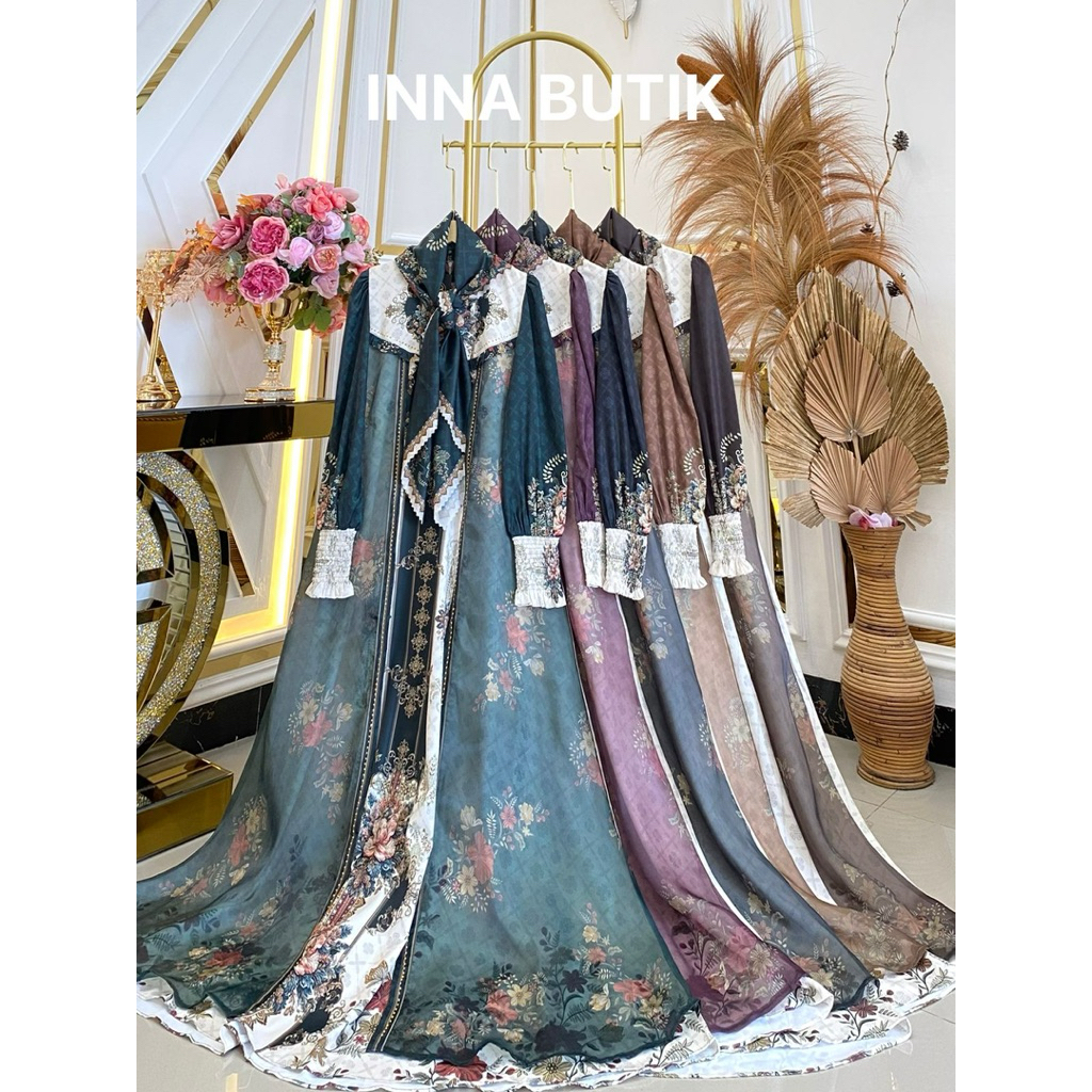 GAMIS MEWAH VIRAL HIJAB EDISI LEBARAN BY INNA BUTIK