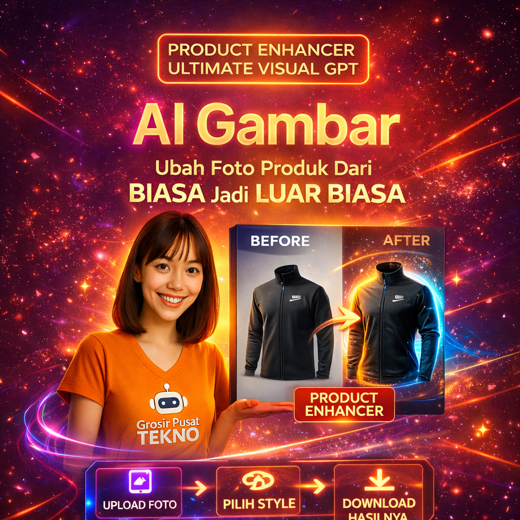 PRODUCT ENHANCER ULTIMATE VISUAL GPT - Ubah Foto Produk Dari BIASA Jadi LUAR BIASA