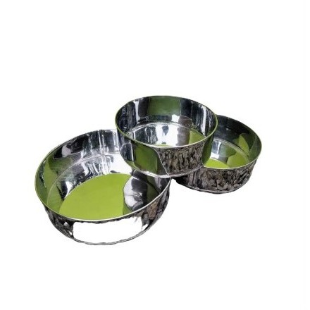 Loyang Bulat Ukuran 18, 20, 22 Cm Stainless Loyang Kue Cetakan Puding Stainless