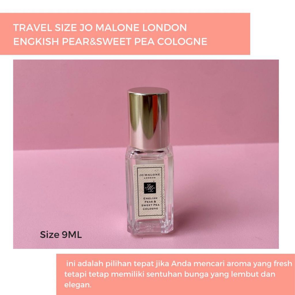 [ORI 100% BPOM TRAVEL SIZE] Jo Malone London English Pear & Sweet Pea Cologne 9ML