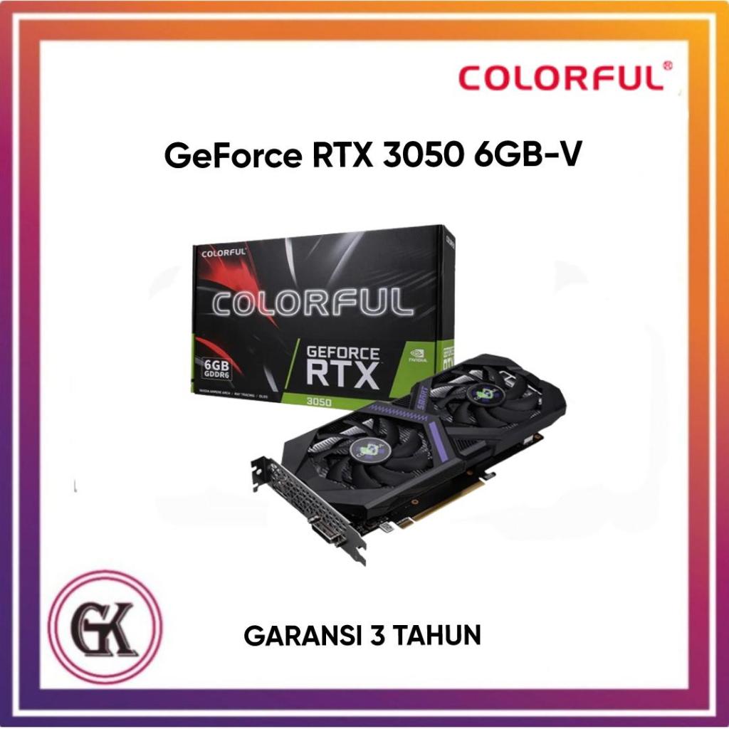 VGA Colorful GeForce RTX 3050 6GB-V 128BIT GDDR6 - RTX3050