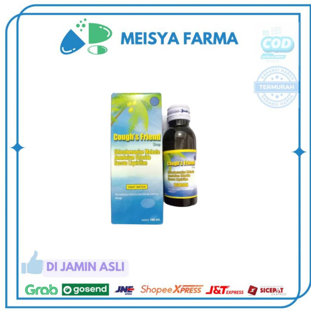 Cough's Friend Syr 100ml Mulia