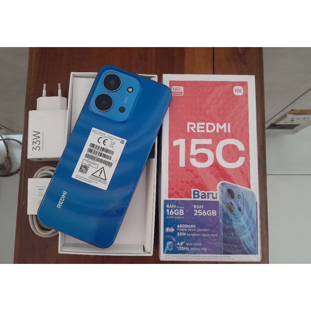 [AzamMediaPonsel] REDMI 15C Ram 8/256GB Second Fullset ORI