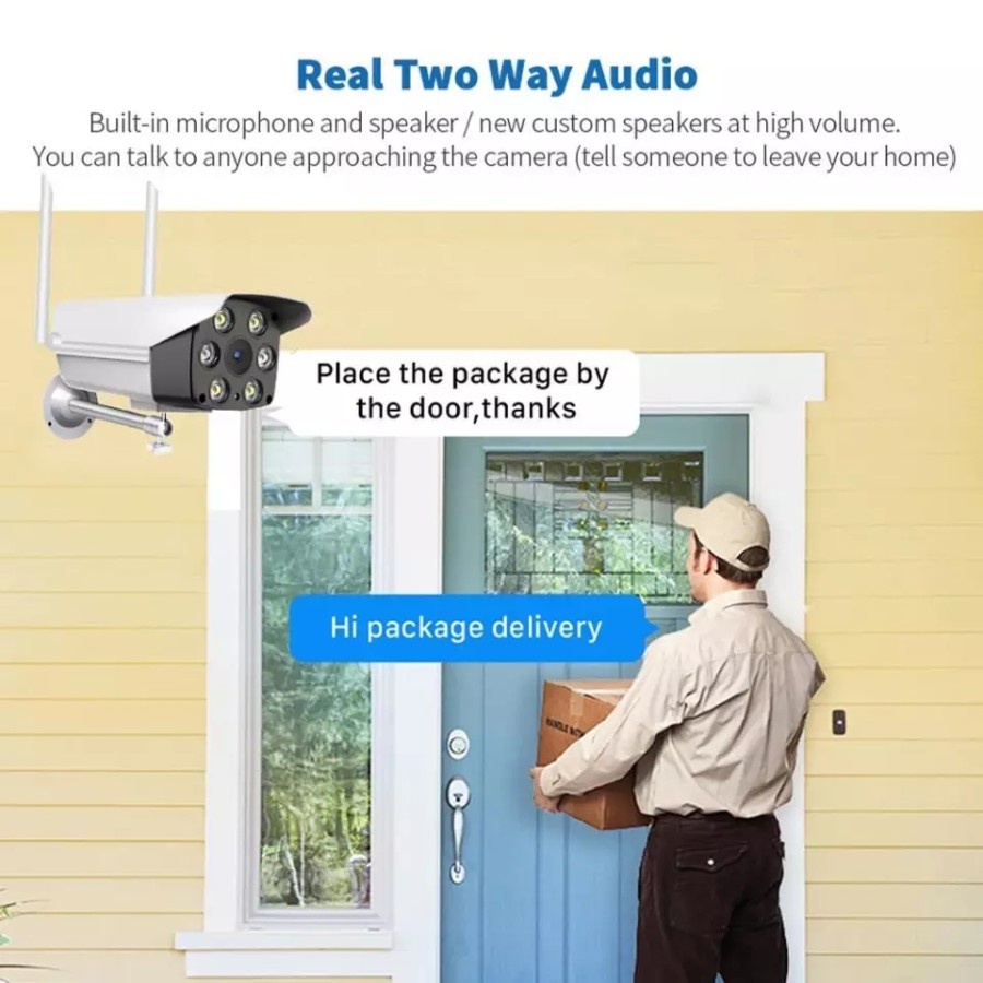 IP Camera Wifi Outdoor Wireless Cctv Waterproof Infrared V587