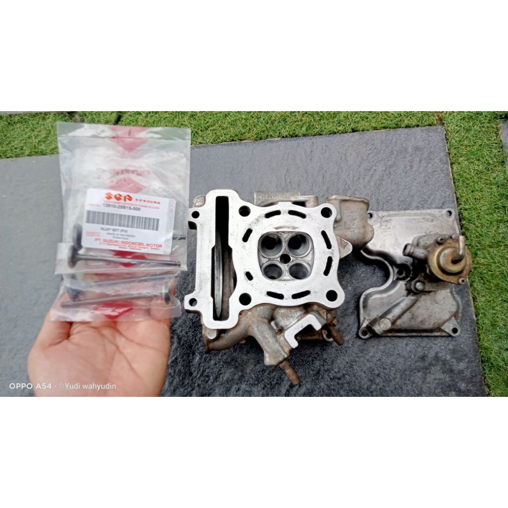 blok head silinder mx Vixion klep 22/19 porting polish