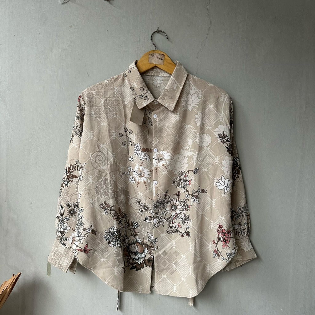 KEMEJA SEROJA FASHION ATASAN WANITA TERBARU BAHAN ADEM