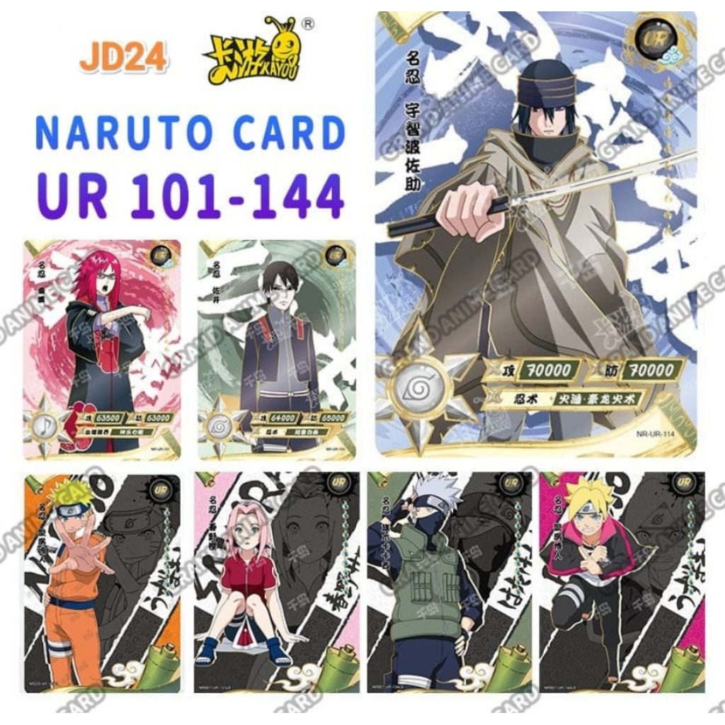 KARTU NARUTO KAYOU HIT UR ORIGINAL 100% NARUTO KAYOU