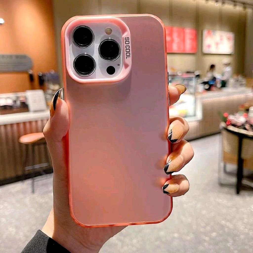 HARDCASE UNTUK HP IPHONE 11 / IPHONE 11 PRO / IPHONE 11 PRO MAX SILICONE CASE HOLOGRAM PLATINUM.