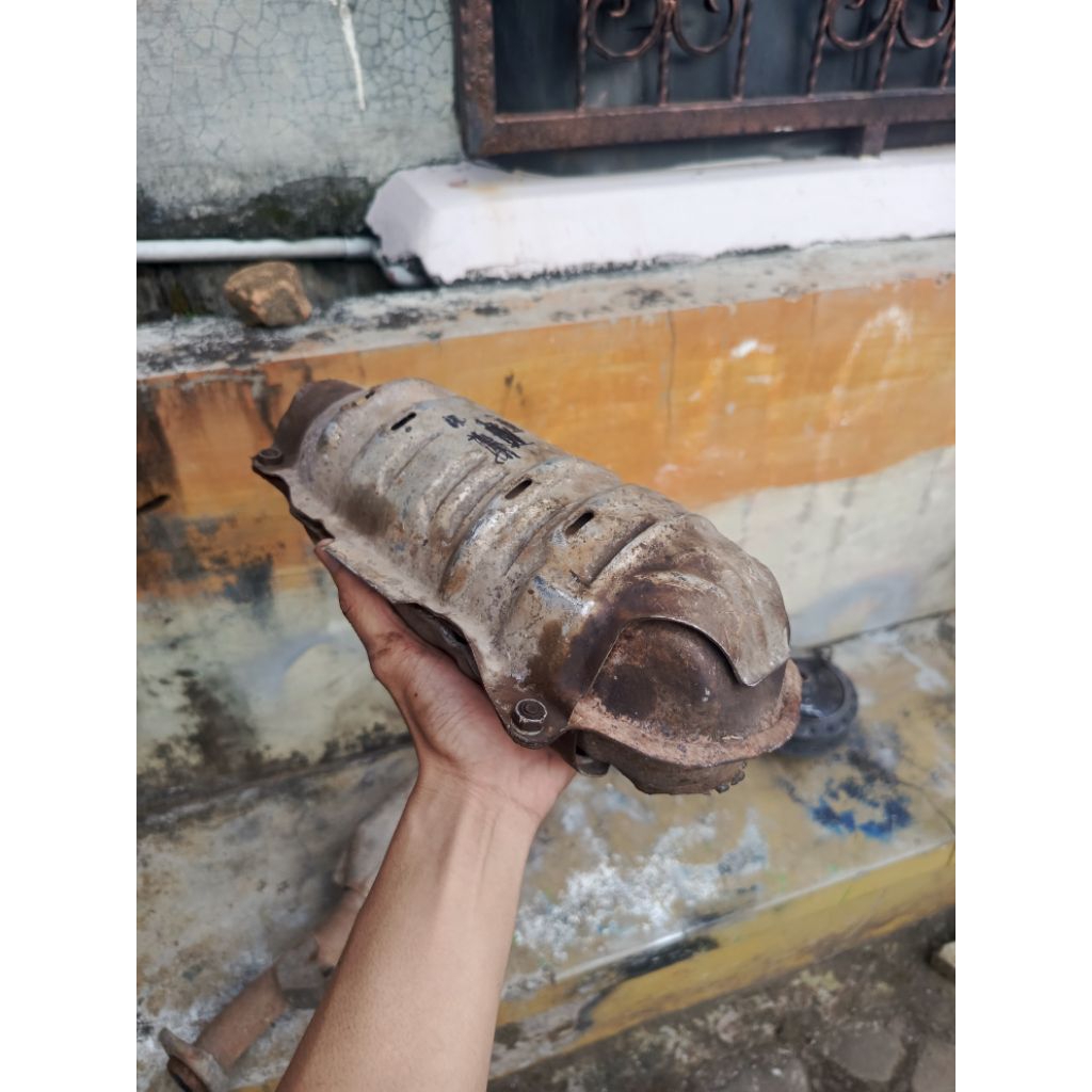 Katalis Honda Jazz no sensor original PNP city