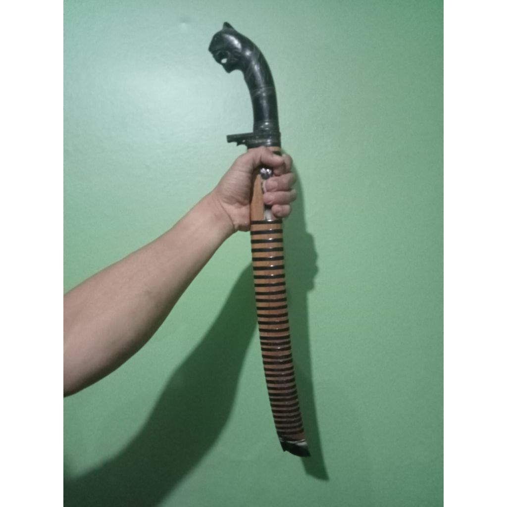 golok tanduk ukir asli cipari