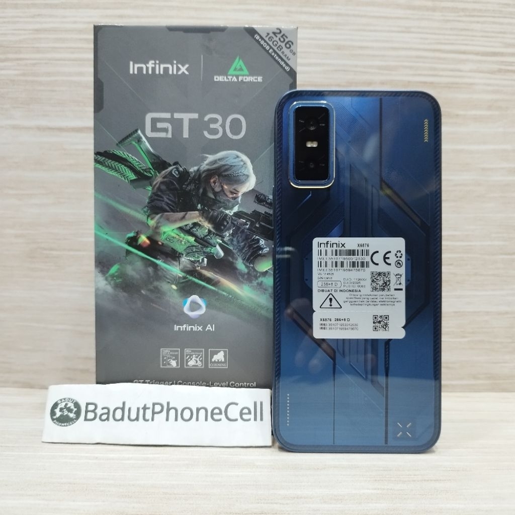 INFINIX GT 30 5G 8/256GB HANDPHONE SECOND BEKAS FULLSET