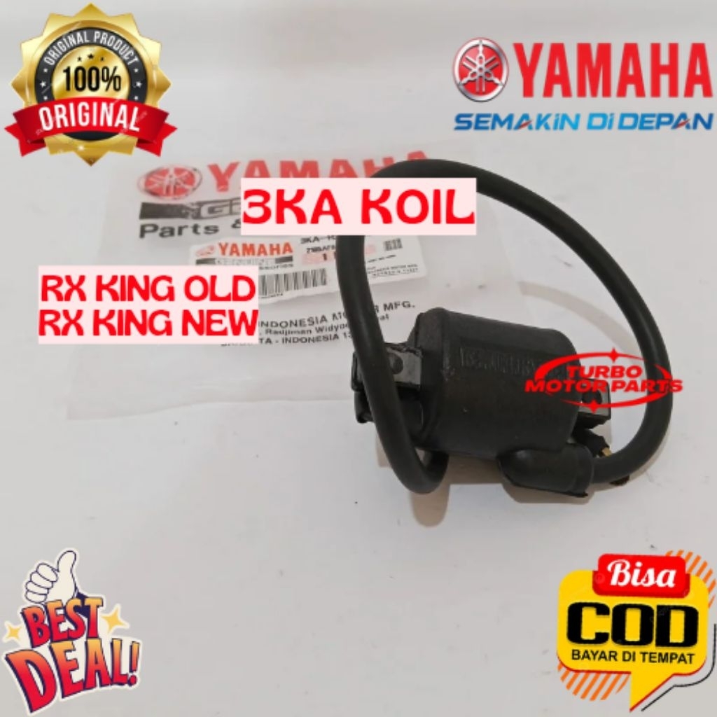 Koil Pengapian / Coil Original Yamaha RX King Old RX King New RX King Master 3KA Ready Stok