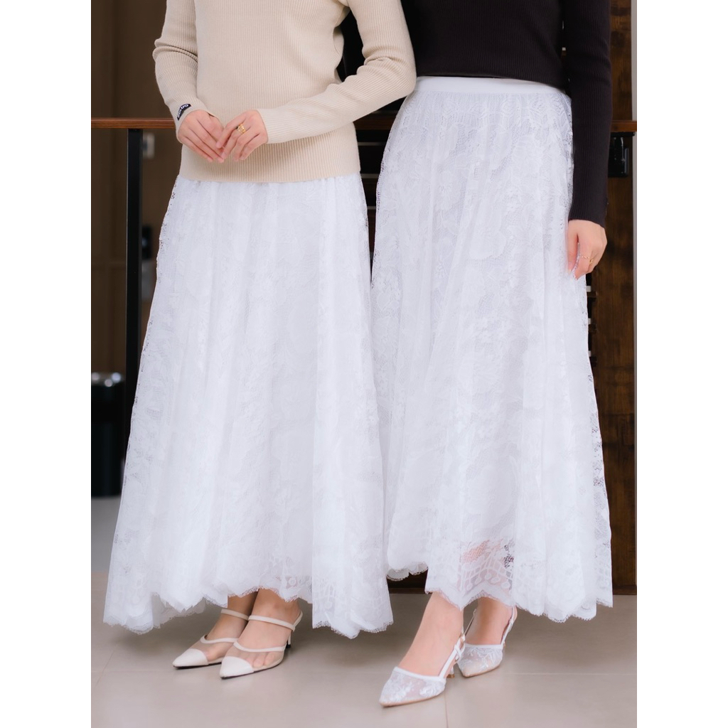 LAFIYE LACE SKIRT | LADYFAME | SKIRT KEKINIAN | SKIRT RAYYA