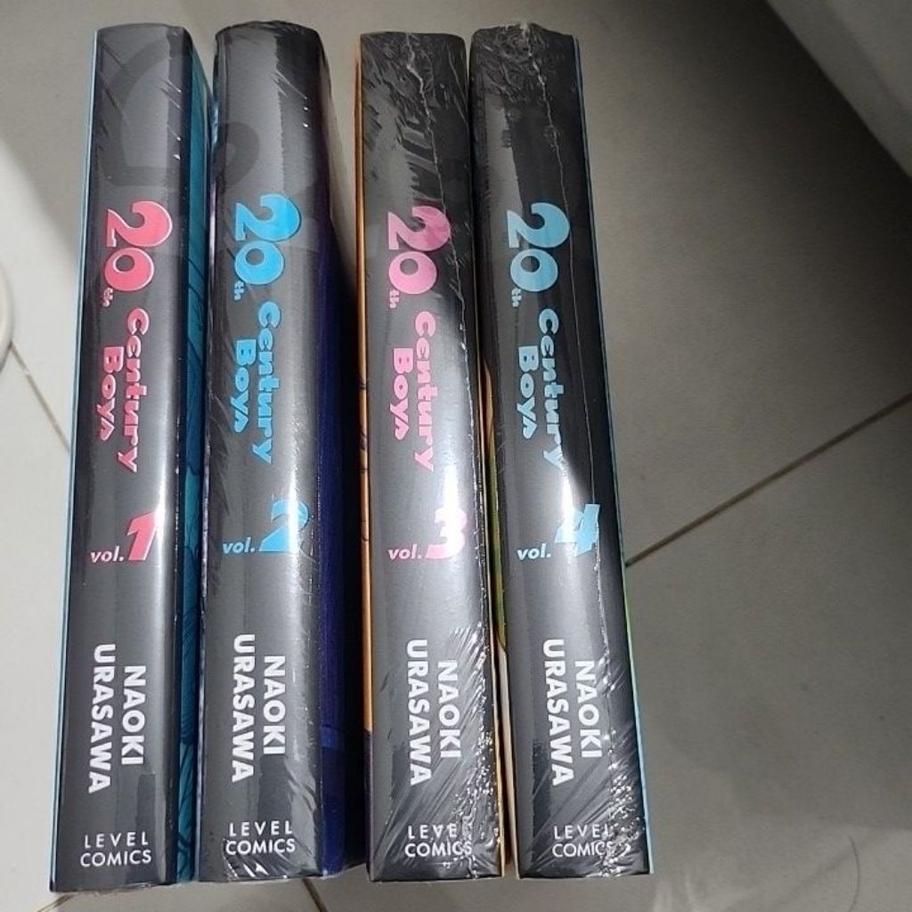 Komik 20th Century Boys set vol 1-4 segel ori Bahasa Indonesia Level Comics
