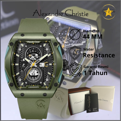 JAM TANGAN ALEXANDRE CHRISTIE 6608 PRIA