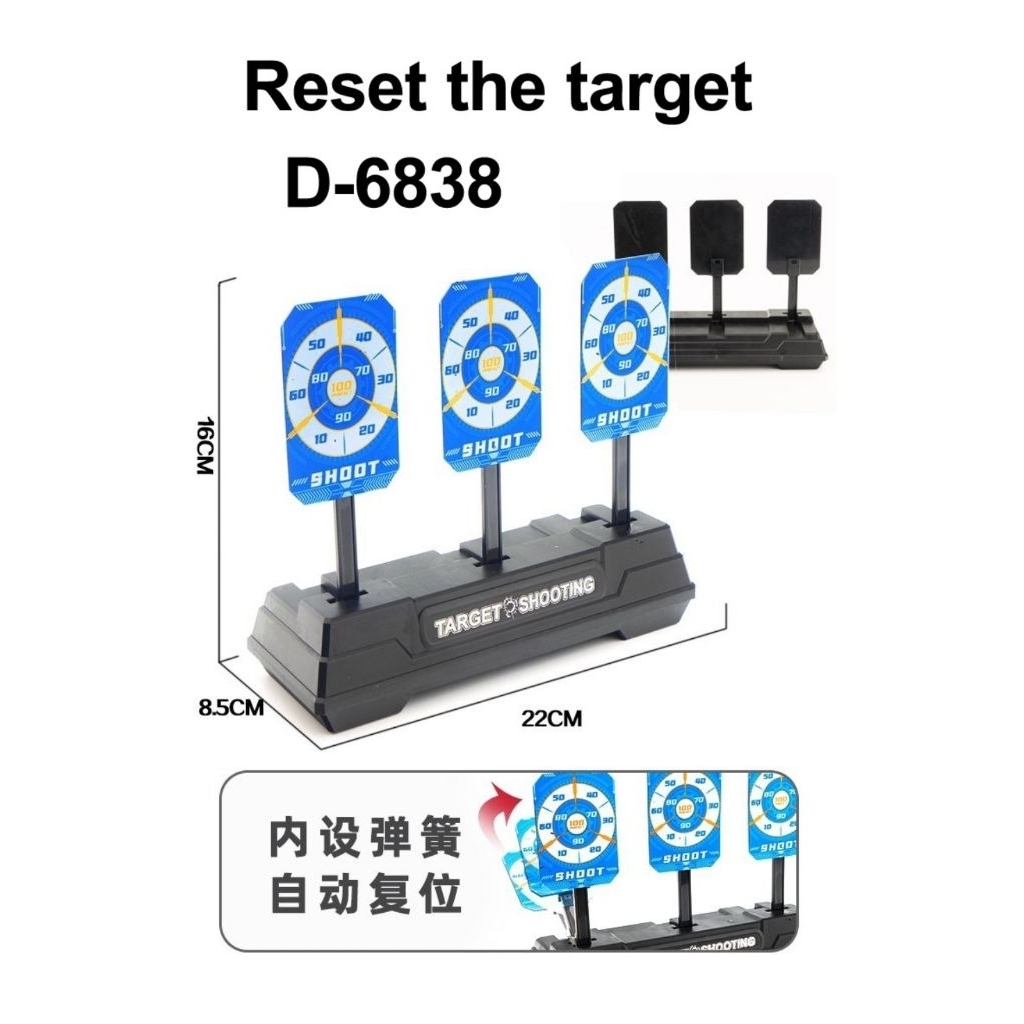 Mainan Anak Sasaran Tembak / RESET THE TARGET