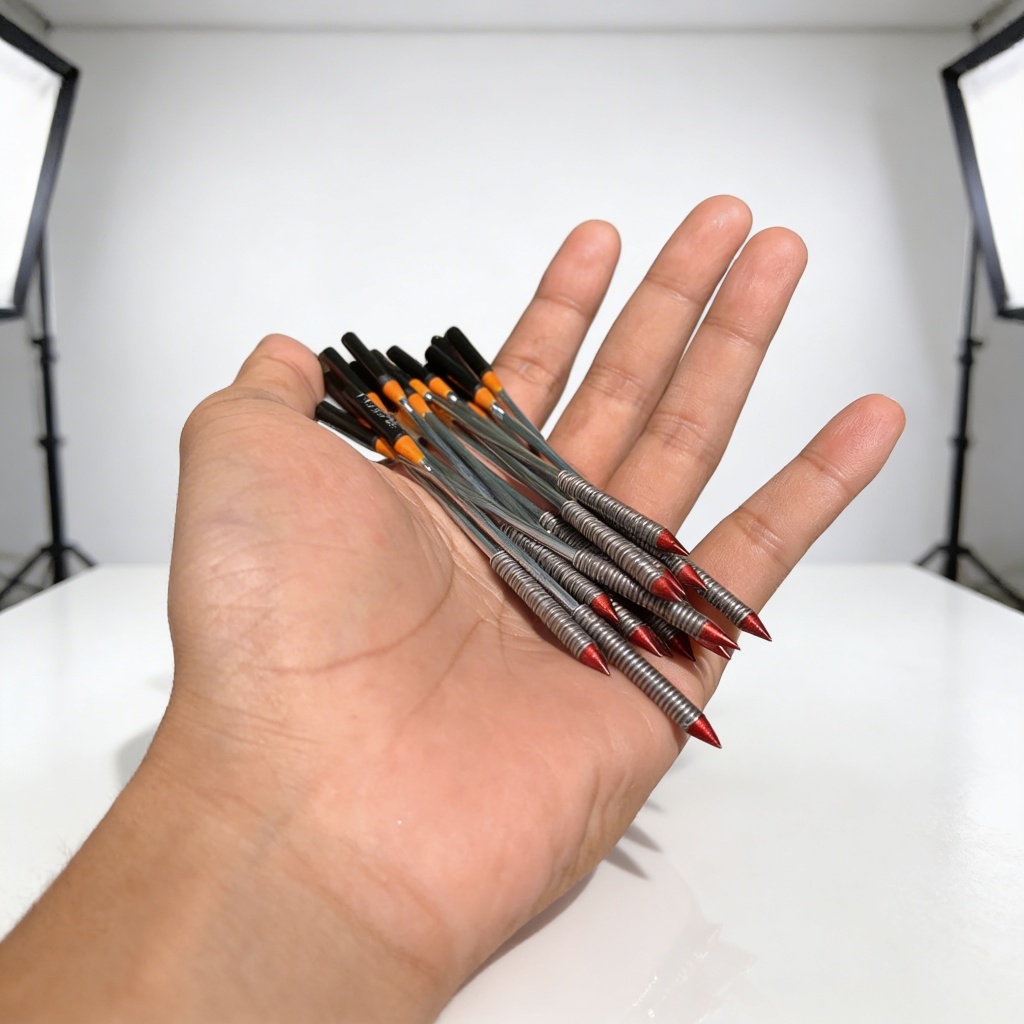 Paser Ikan Timah 4mm Isi 10 Biji 8cm-14cm