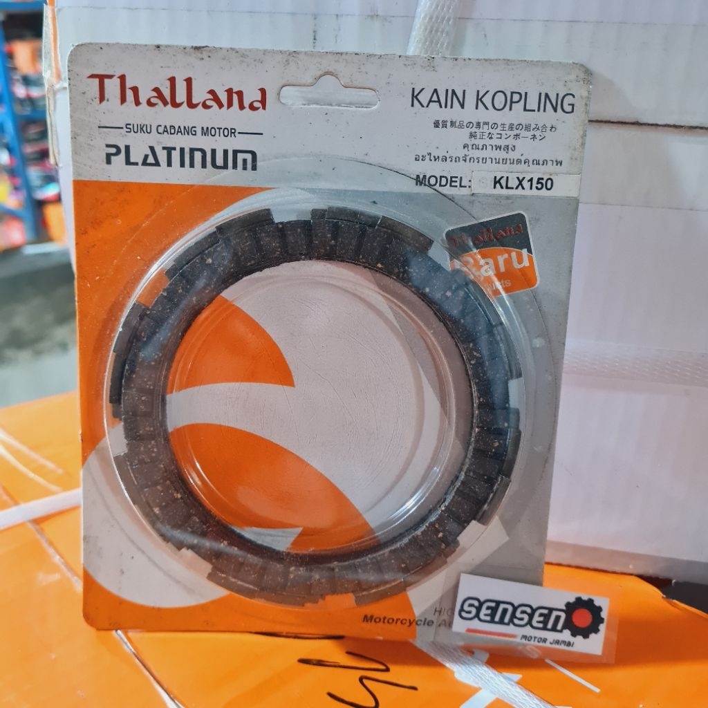 KAMPAS KOPLING KAIN KOPLING SET KLX 150 WIN GL PRO CS1 THALLAND