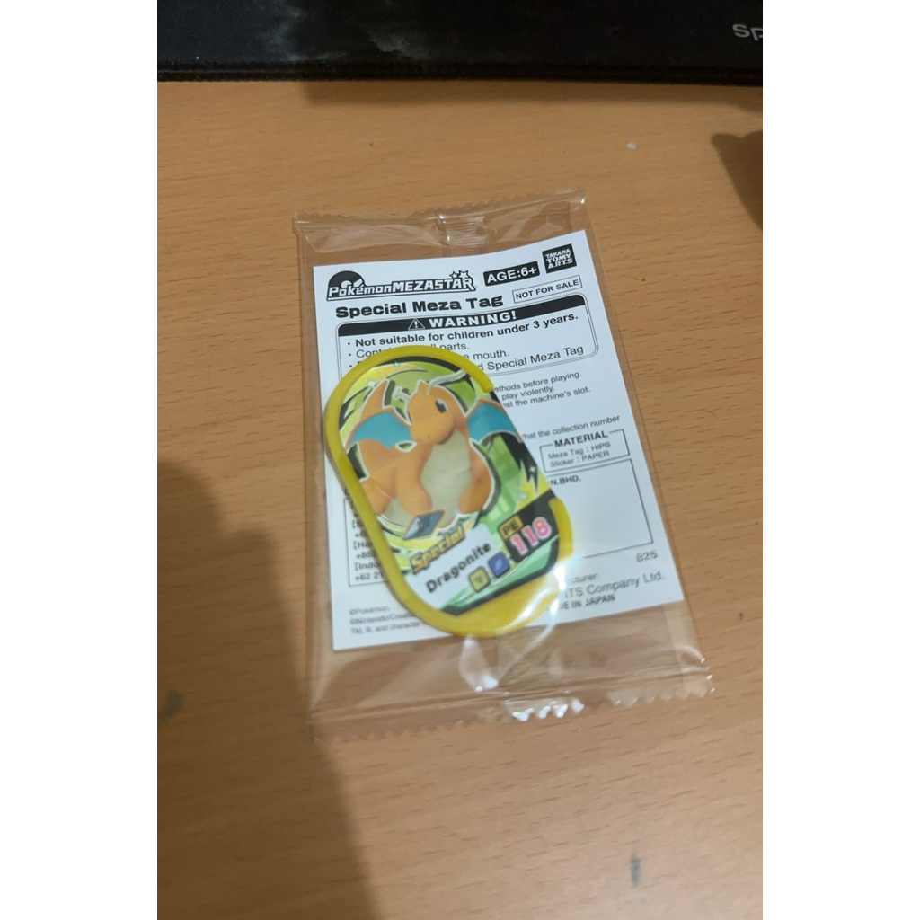 Pokemon Mezastar Dragonite Mezatag Dragonite Sealed