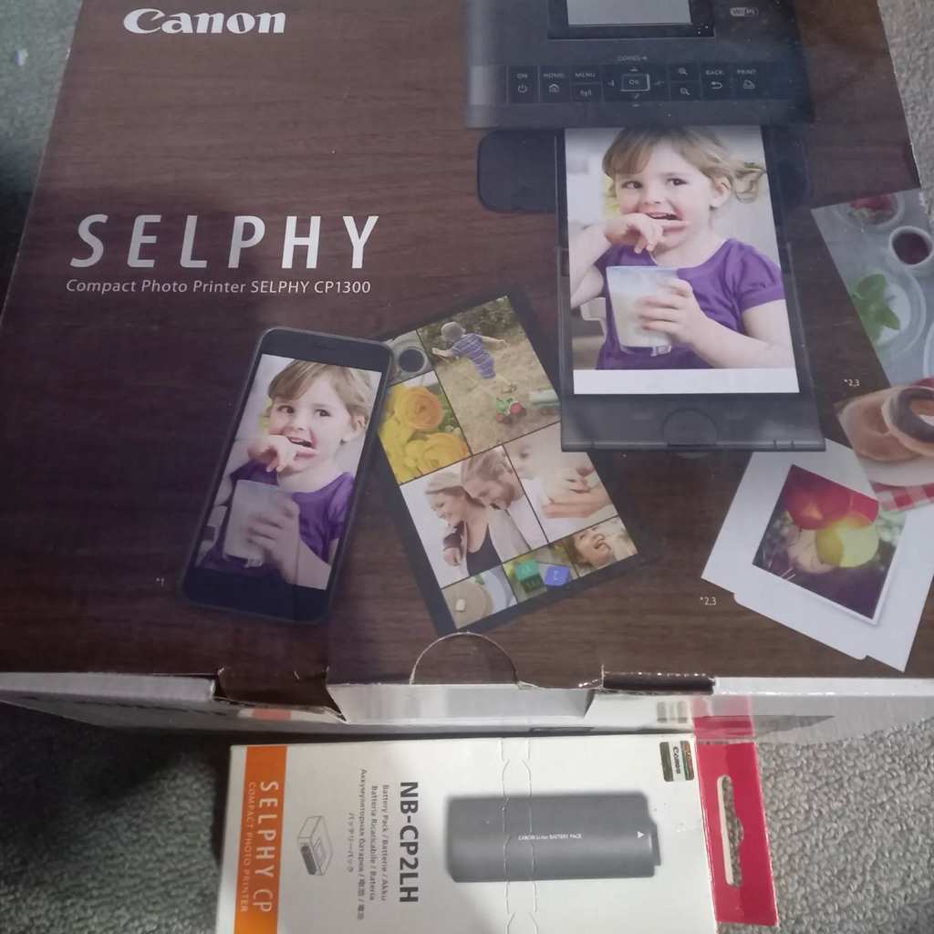 Canon selphy cp1300,battery NB-CP2LH