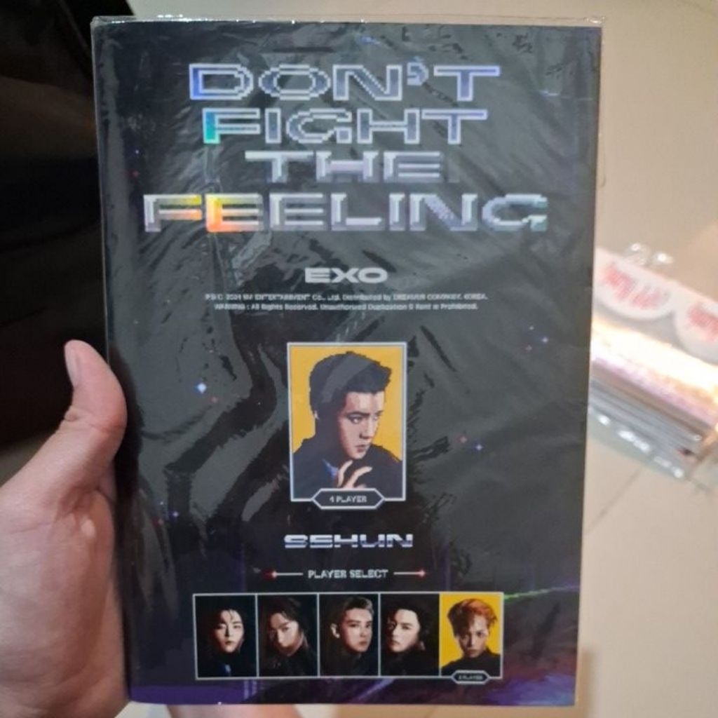 ALBUM EXO DON'T FIGHT THE FEELING