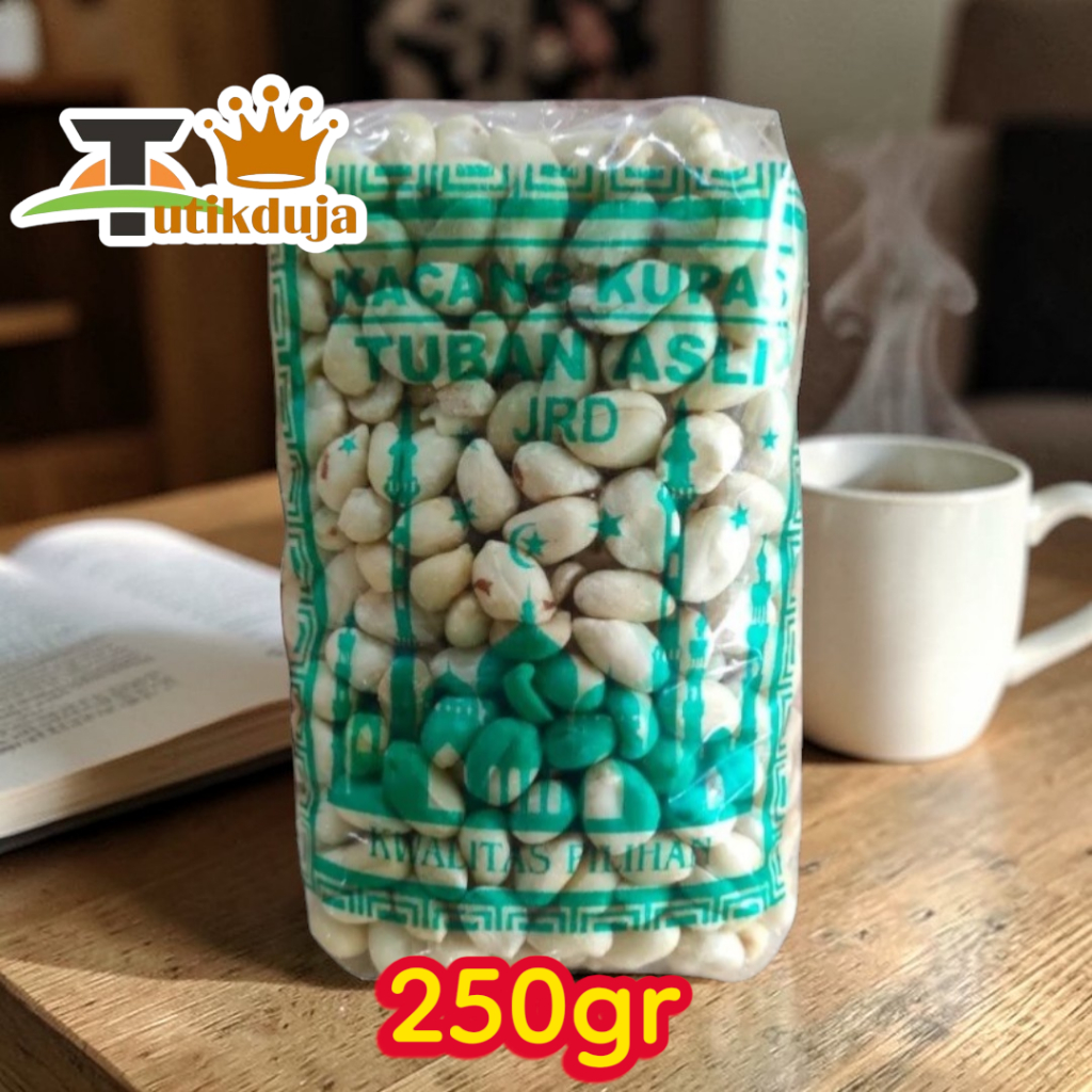PROMO KACANG KUPAS TUBAN 250 GR / KACANG TANAH KUPAS