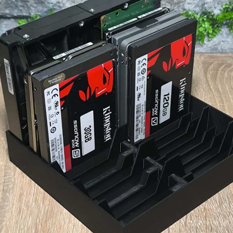 HDD & SSD Stand Rak HDD 3.5 & SSD 2.5