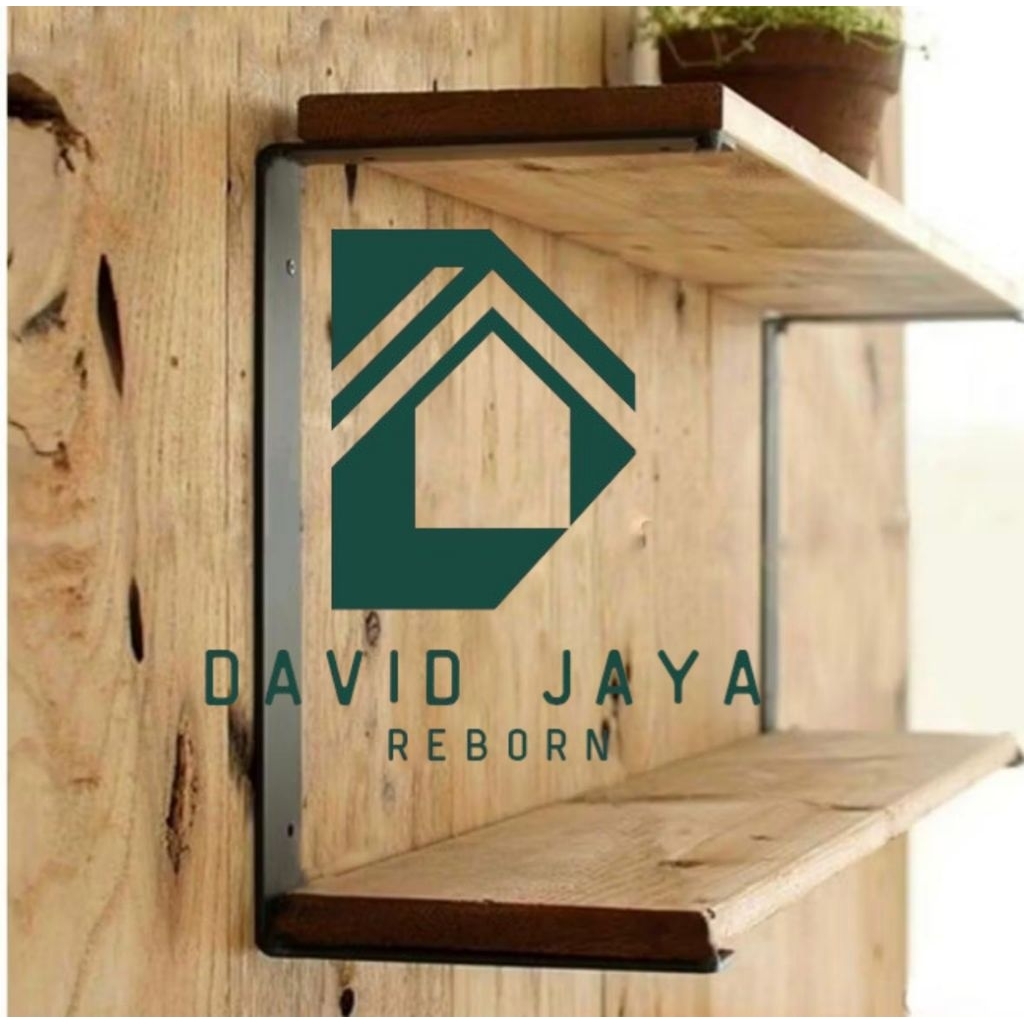 BREKET BESI RAK DINDING SUSUN/FREE FISHER DAN SCRUP