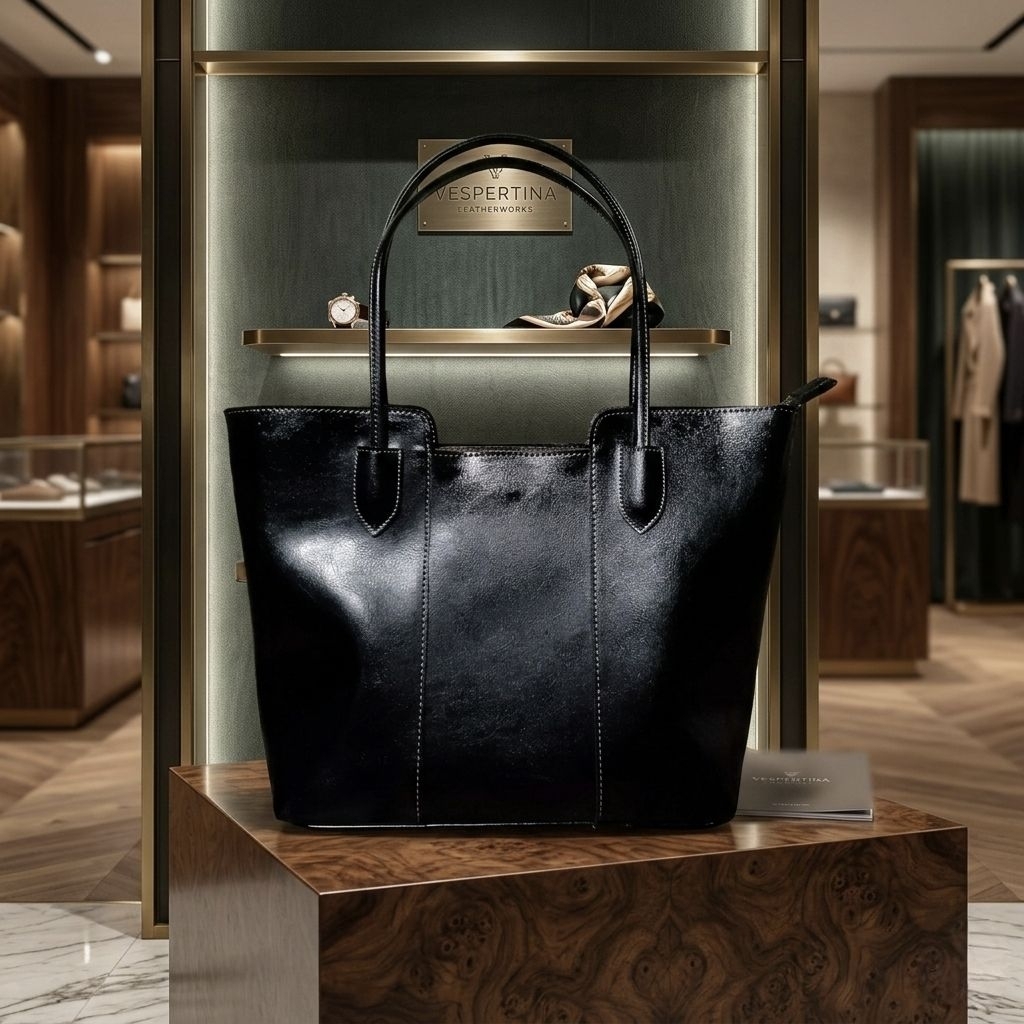 New Arivval Romella Bag Totebag Tas Wanita Tas Kulit PU Leather Custom Nama