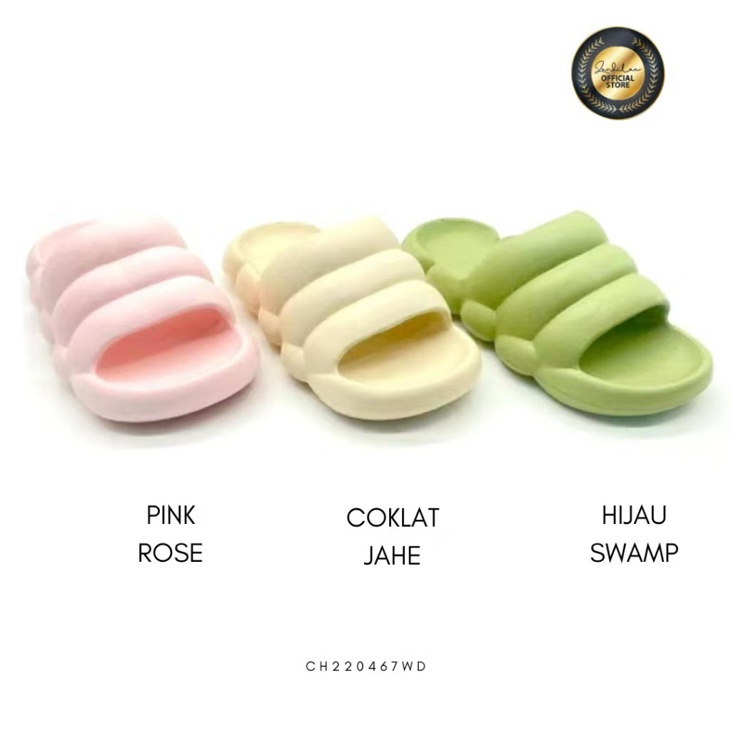 (jual rugi barang baru original) ZANDILAC - SANDAL WANITA DEWASA CH220467WD