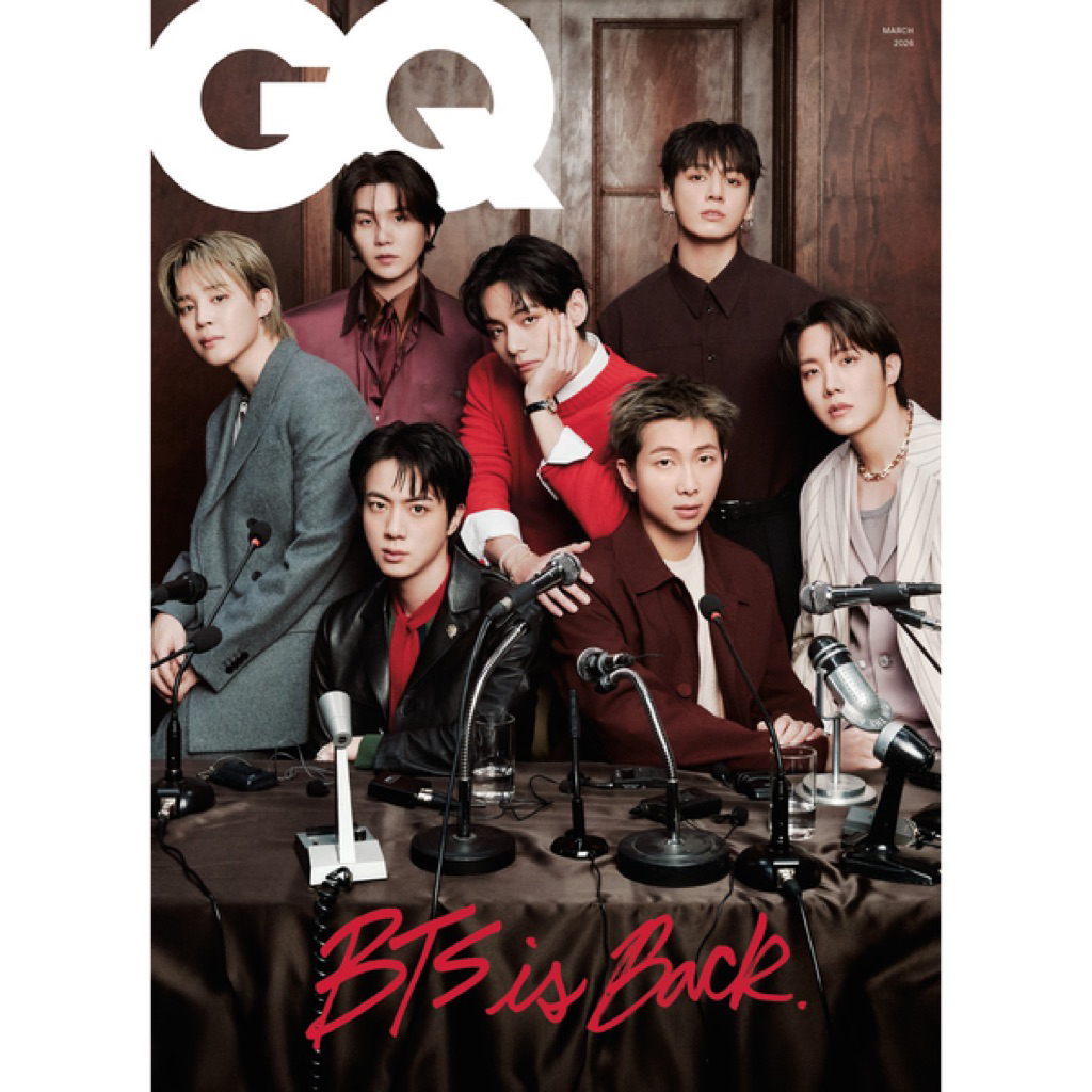 [PRE ORDER] MAJALAH GQ KOREA 2026.03 COVER BTS OFFICIAL MURAH