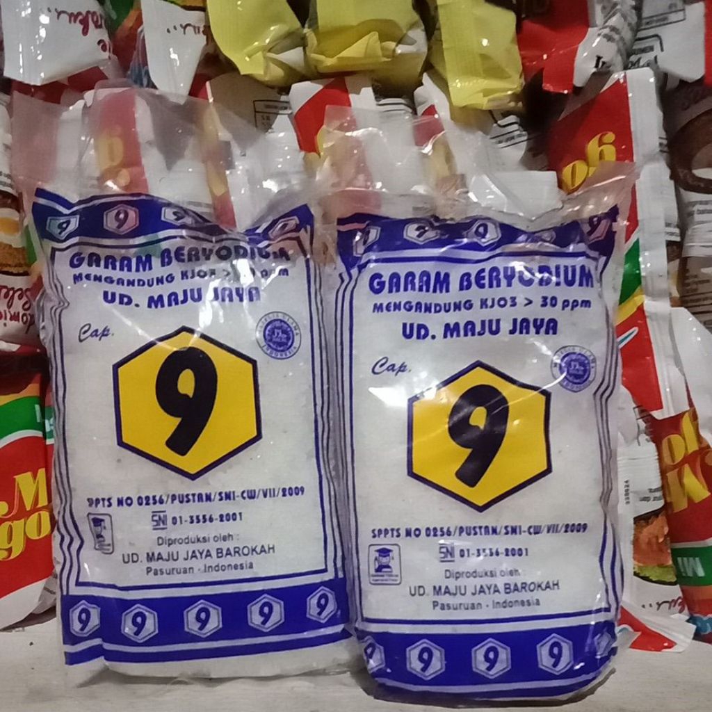 garam kasar beryodium