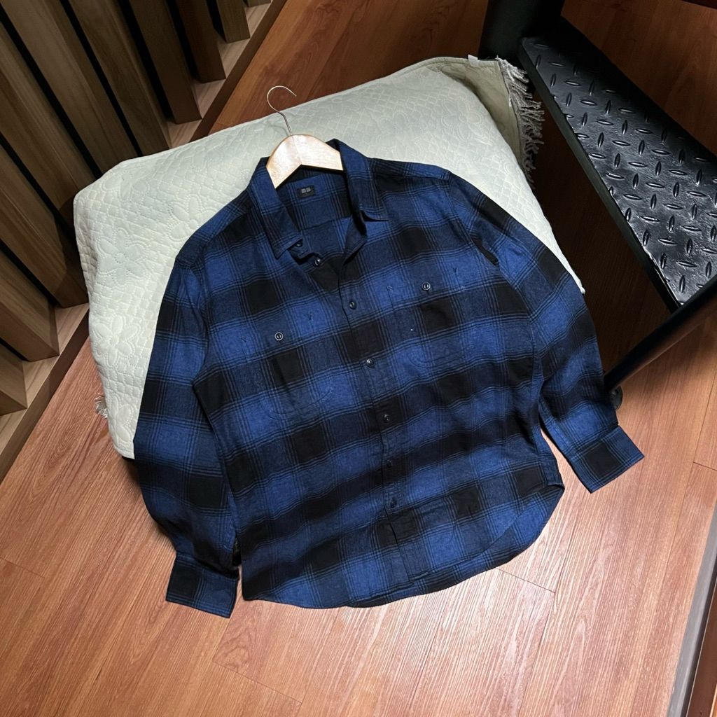 Veterano Blue Uniqlo Doble pocket