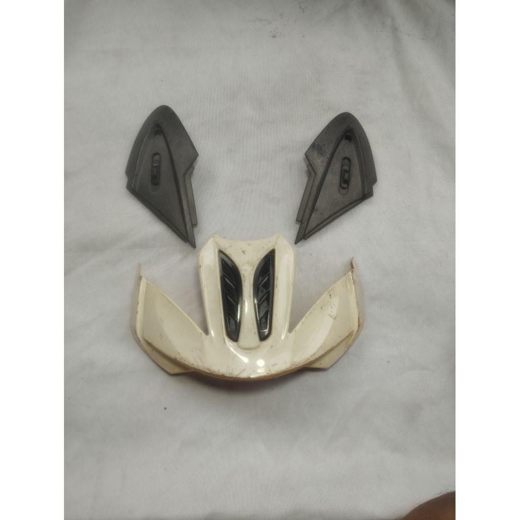 Rear Spoiler Helm Nhk R6 Orange Original