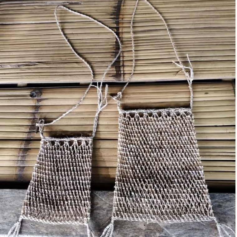 Koja Anyaman Tas Selempang 25x30cm & Size Kecil Pria Wanita