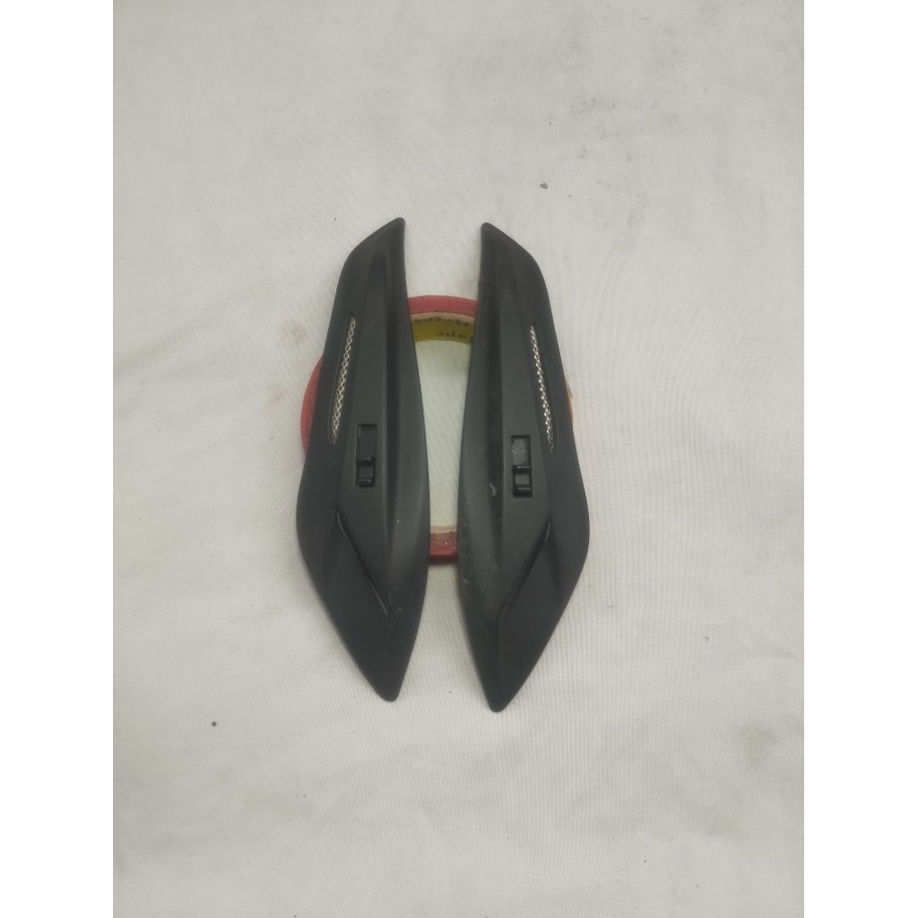 Vent Atas Helm Kyt RC 7 Hitam Doff Original