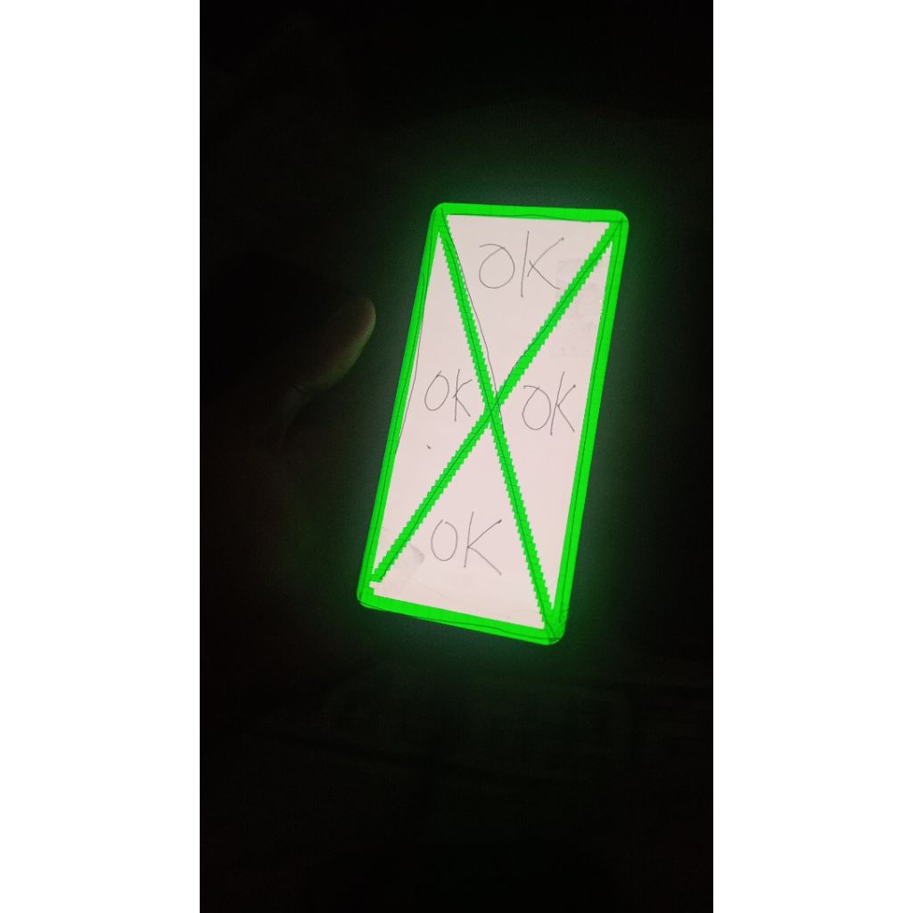 Lcd ori samsung s8 bersih minus retak bisa pakai