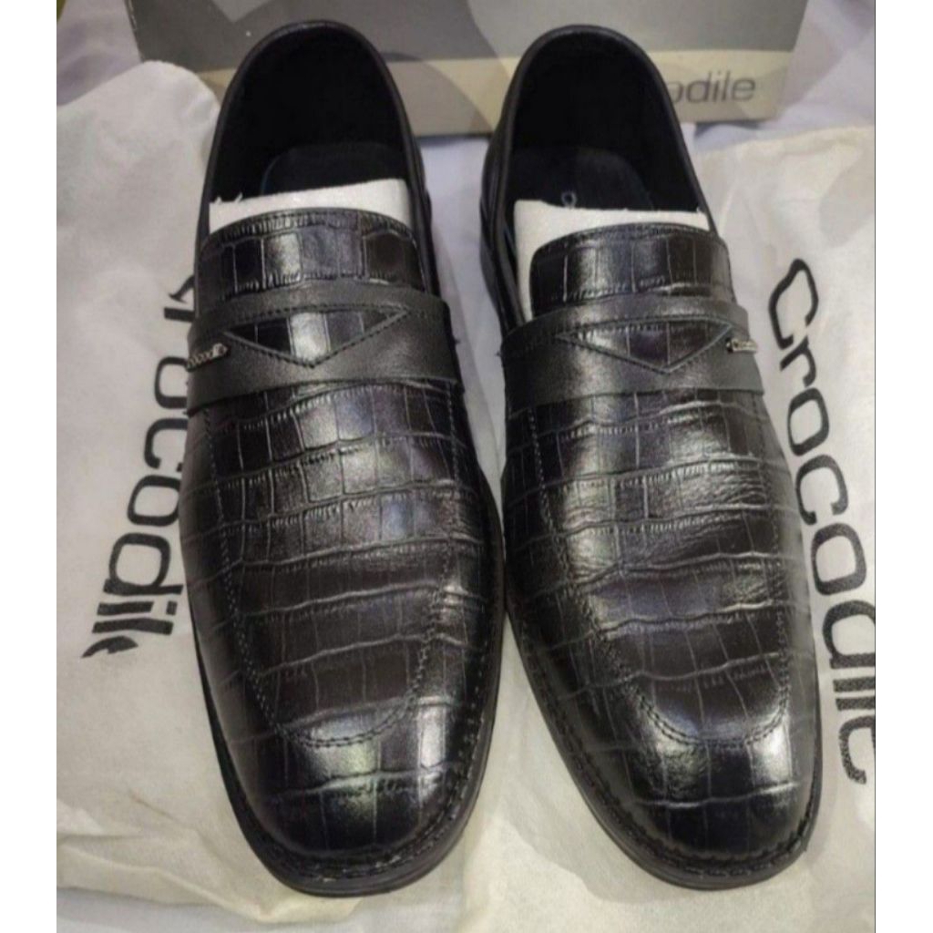 Sepatu crocodile pria original asli