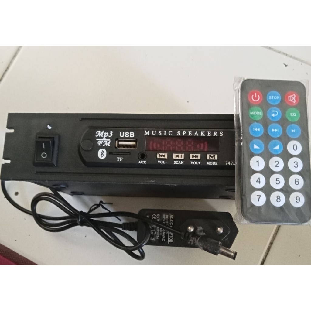 Modul Mp3 Bluetooth 12V - Suara Jernih, Bluetooth,