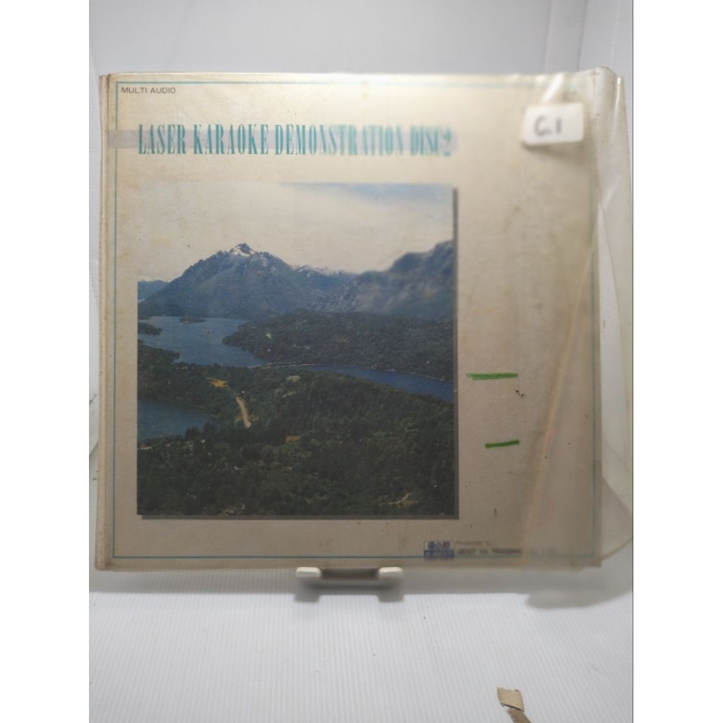 Laser CD karaoke demonstration disc