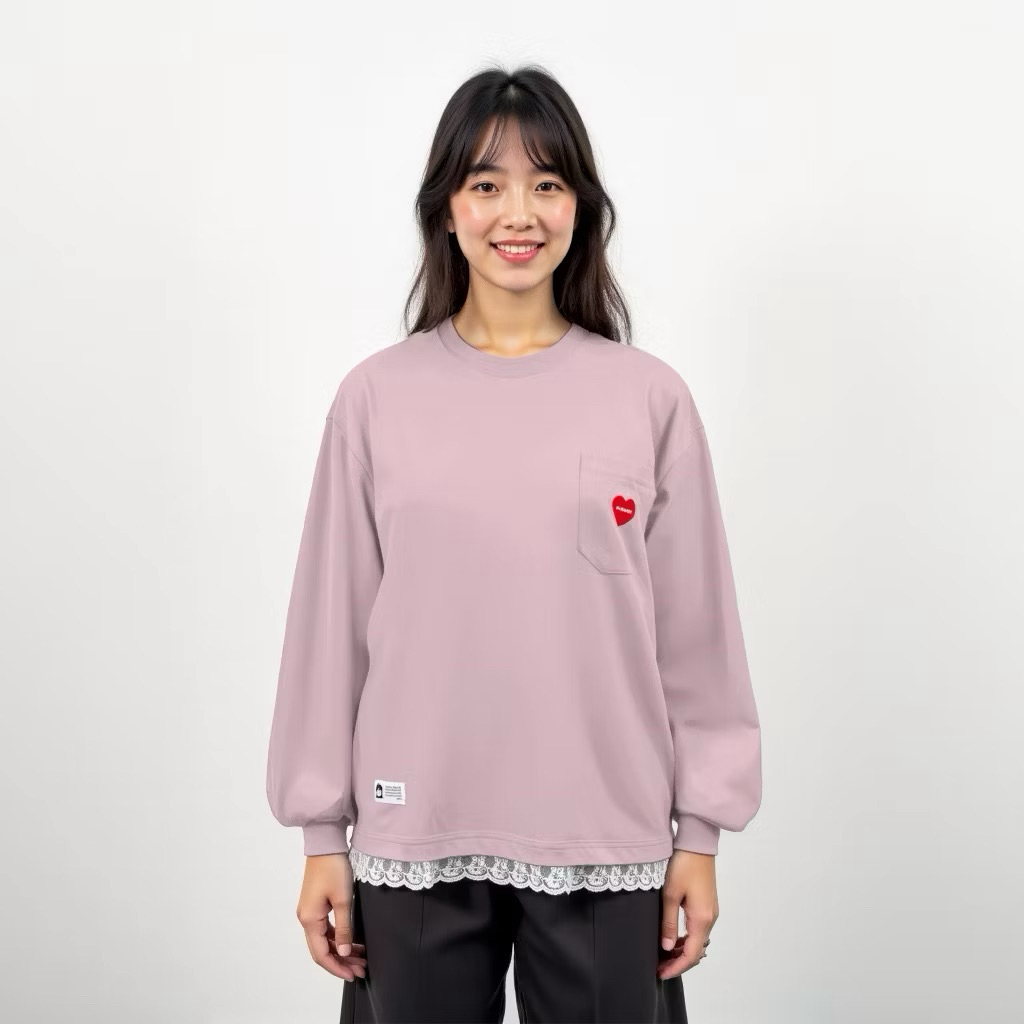 ANSSY TOP WARNA WOODROSE SIZE SM - NEW