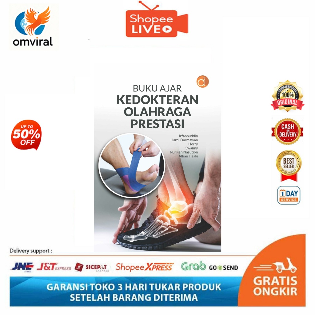 Buku Ajar Kedokteran Olahraga Prestasi - Irfannuddin, dkk [Terbaru 2025] Buku Kedokteran