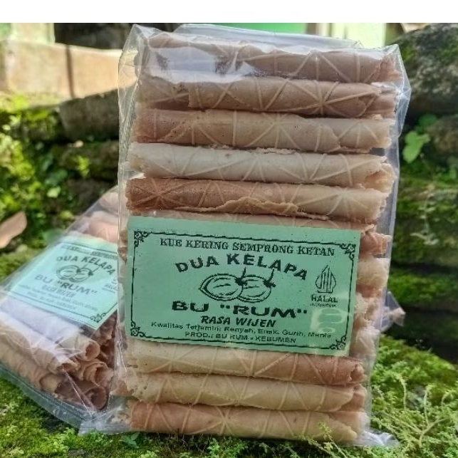 semprong ketan wijen 250 gram gurih renyah enak