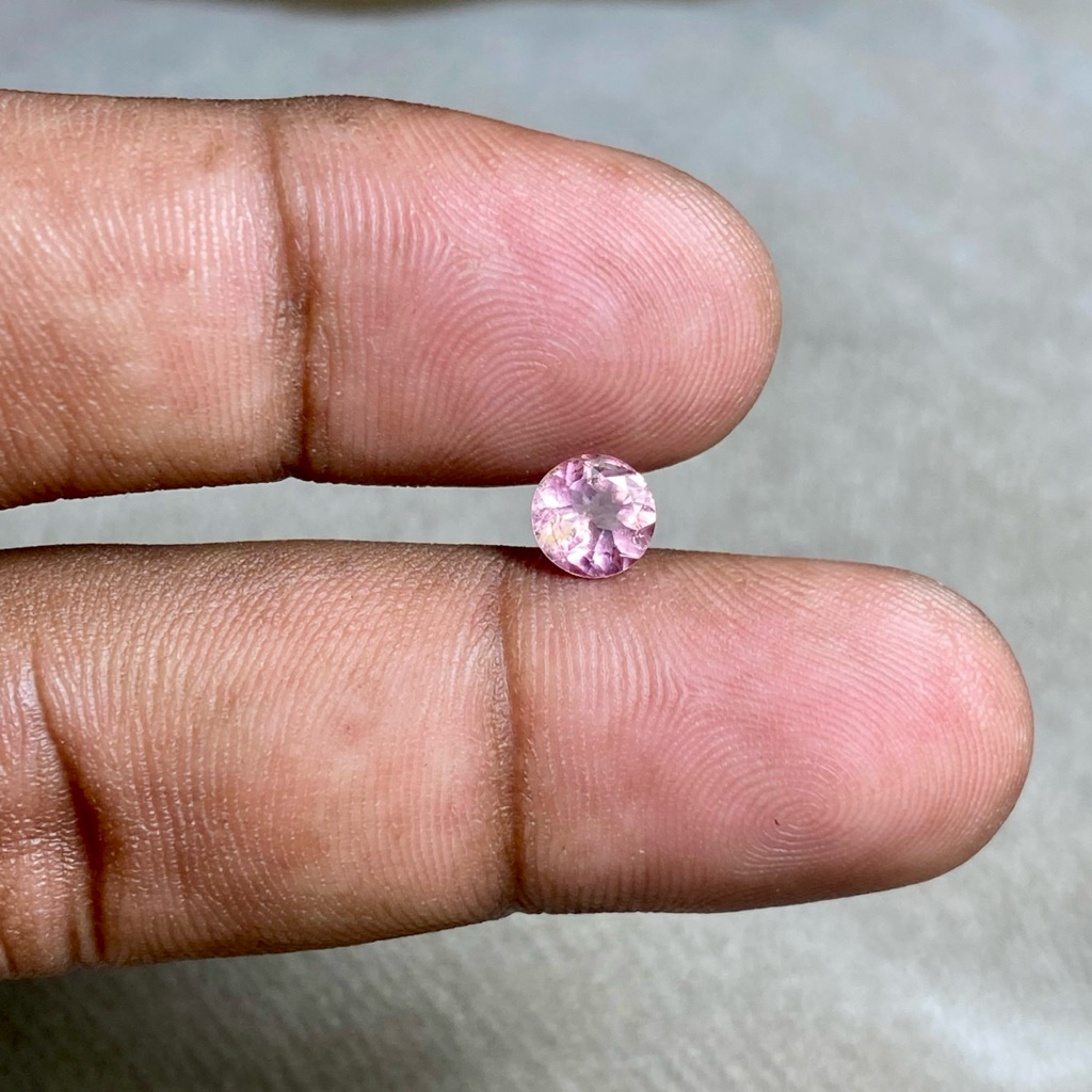 Natural Pink Tourmaline Batu Pink Turmaline Round shape tourmaline Dim 6mm