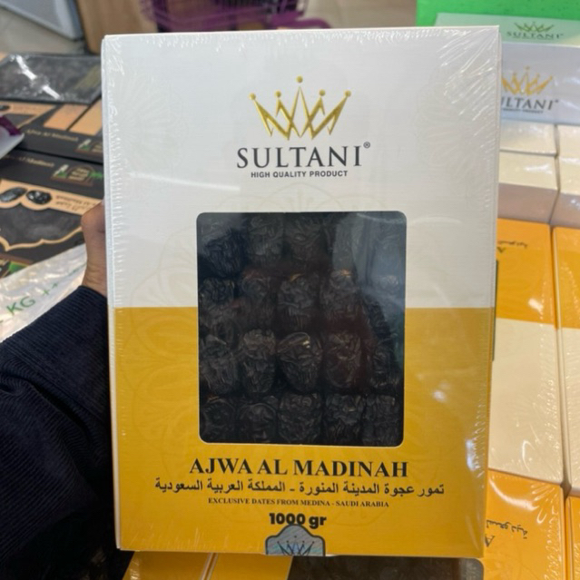 Kurma Sultani Ajwa Al Madinah / Kurma Nabi Sultani 1kg