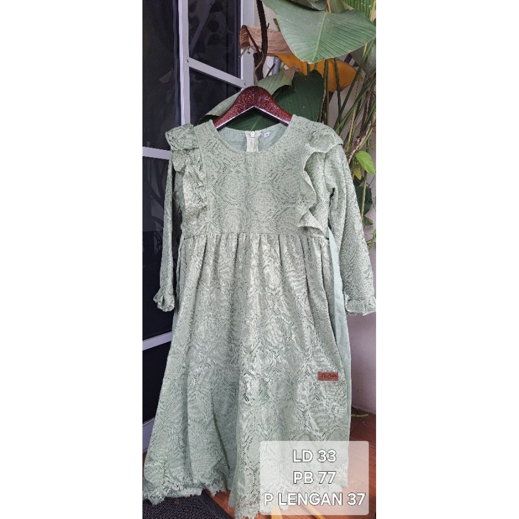gamis anak preloved