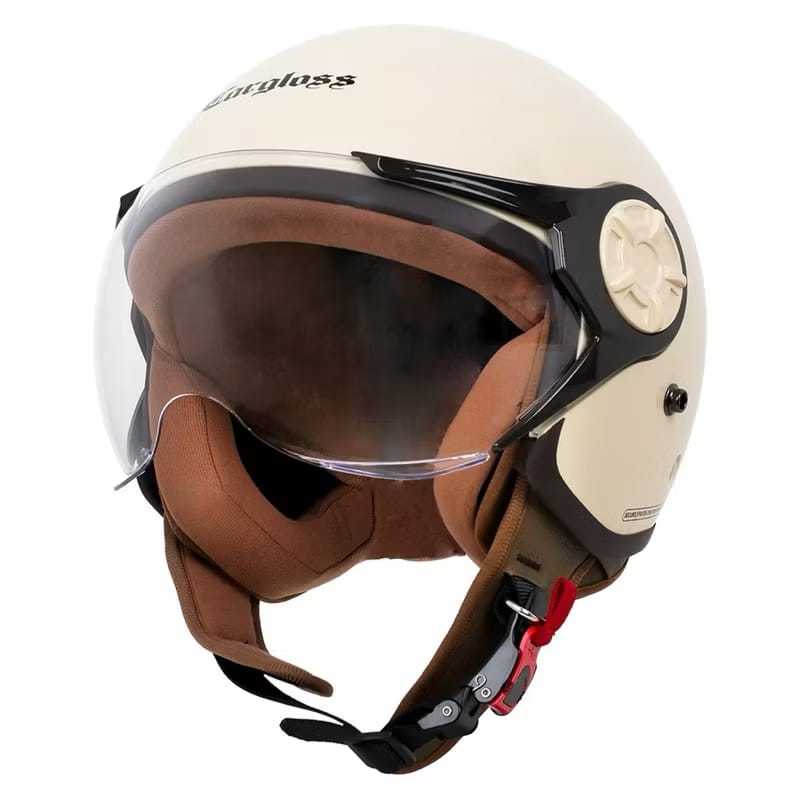 Helm Cargloss Hijab YRH Half Face / Helm Cargloss Hijab